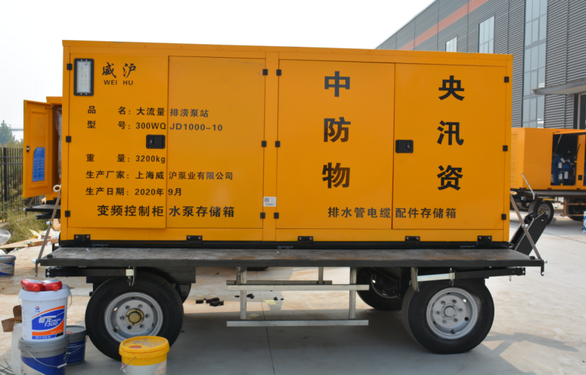 泵車不僅只有混凝土泵車，防汛應(yīng)急移動泵車用途也很廣泛